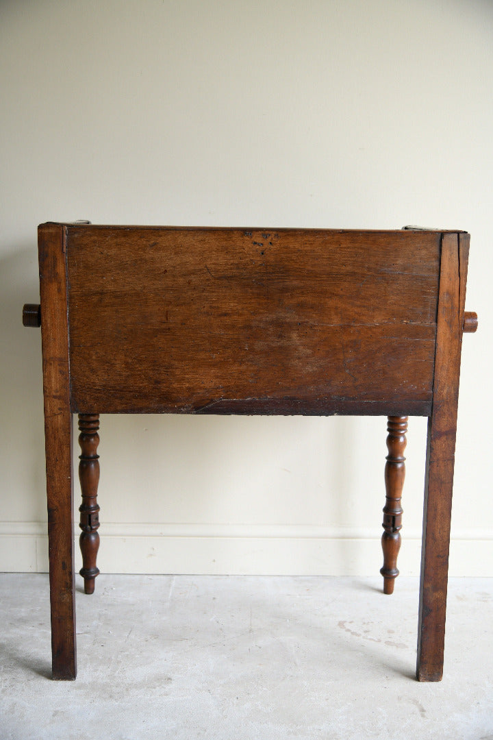 William IV Mahogany Washstand / Side Table