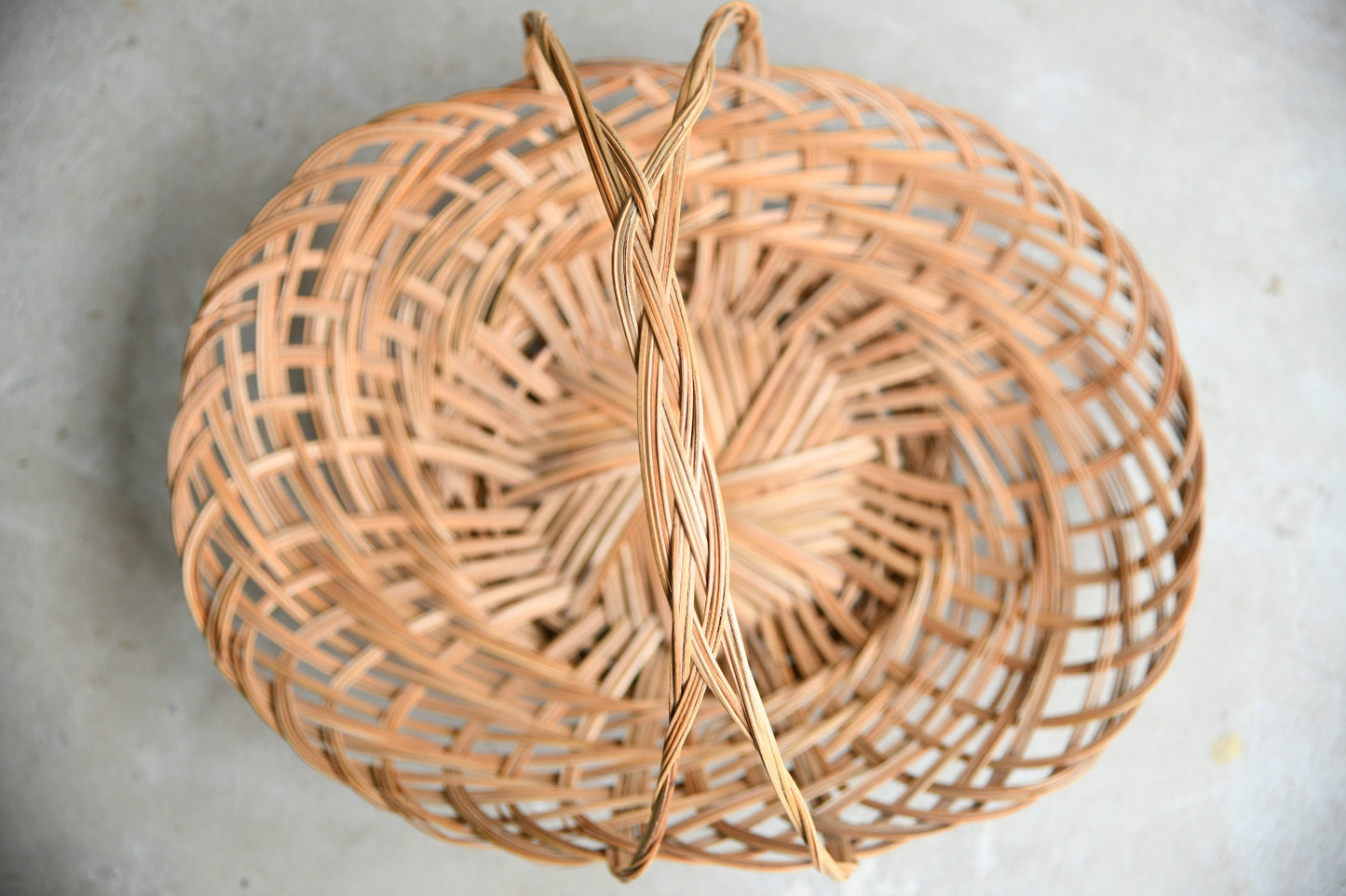 Pair of Vintage Wicker Baskets