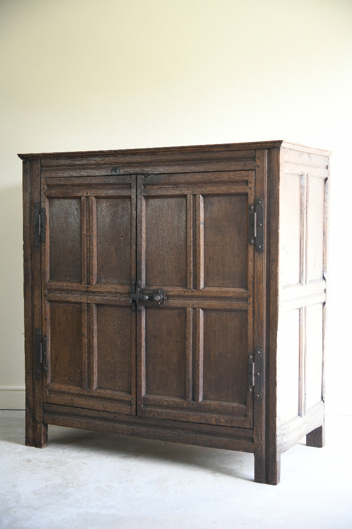 Early Antique Oak Cupboard