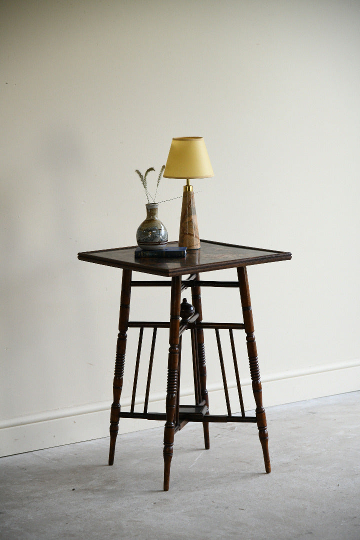 Victorian Oriental Painted Occasional Table