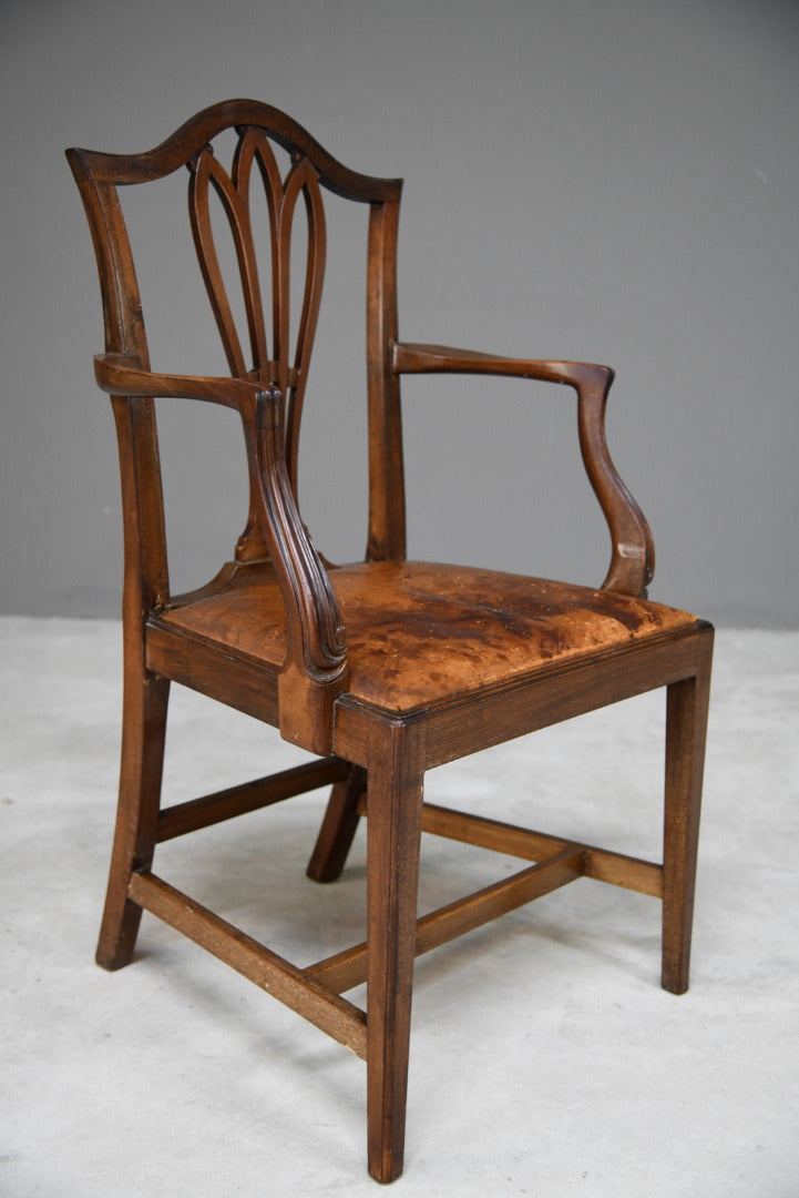 Set 6 Georgian Style Mahogany Dining Chairs