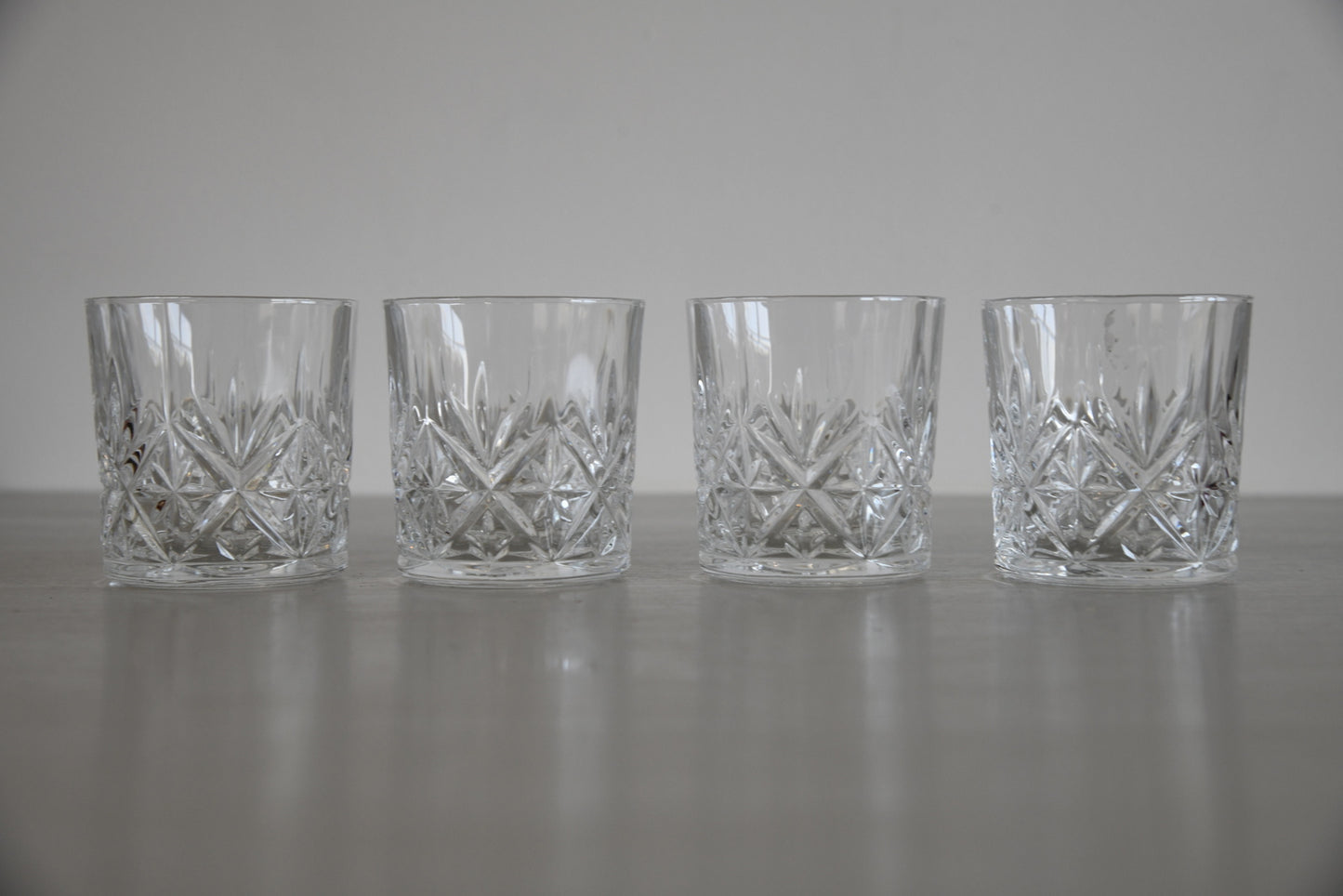 4 Glass Tumblers