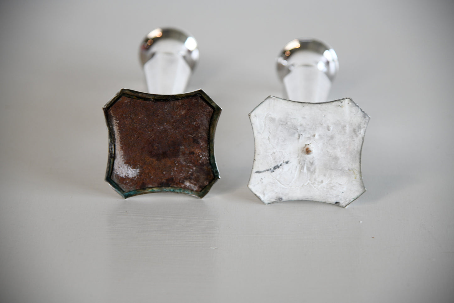 Pair Silver Plate Candlesticks