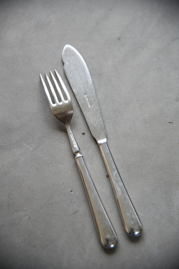 Elkington Plate Fish Knives