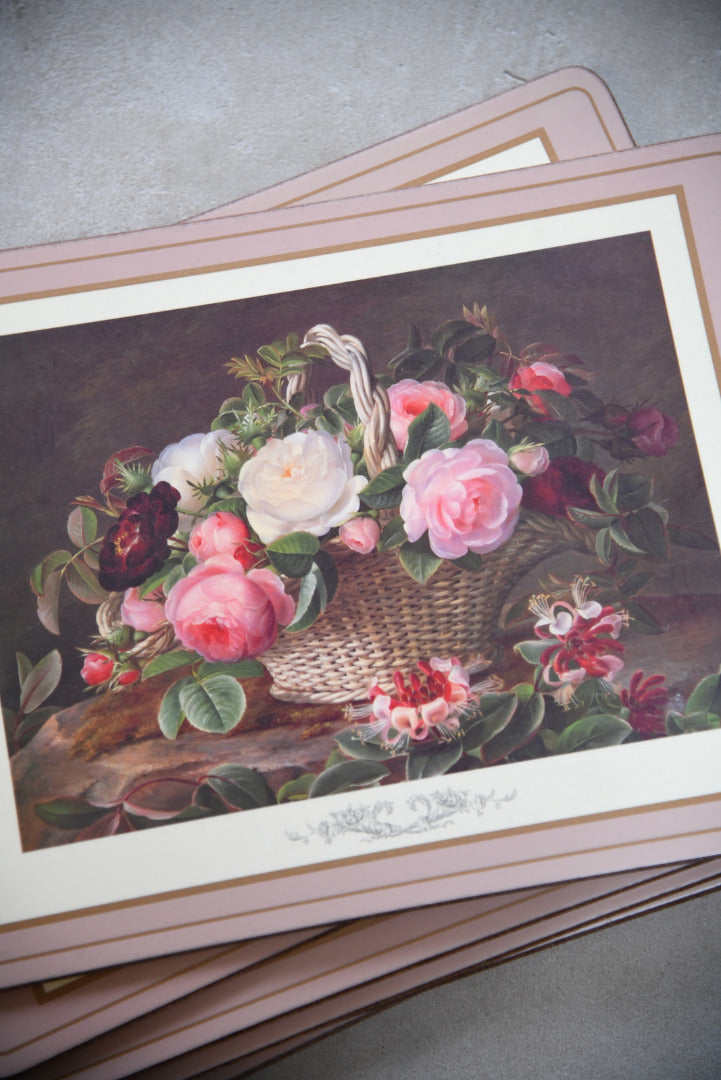 6 Pimpernell Floral Placemats