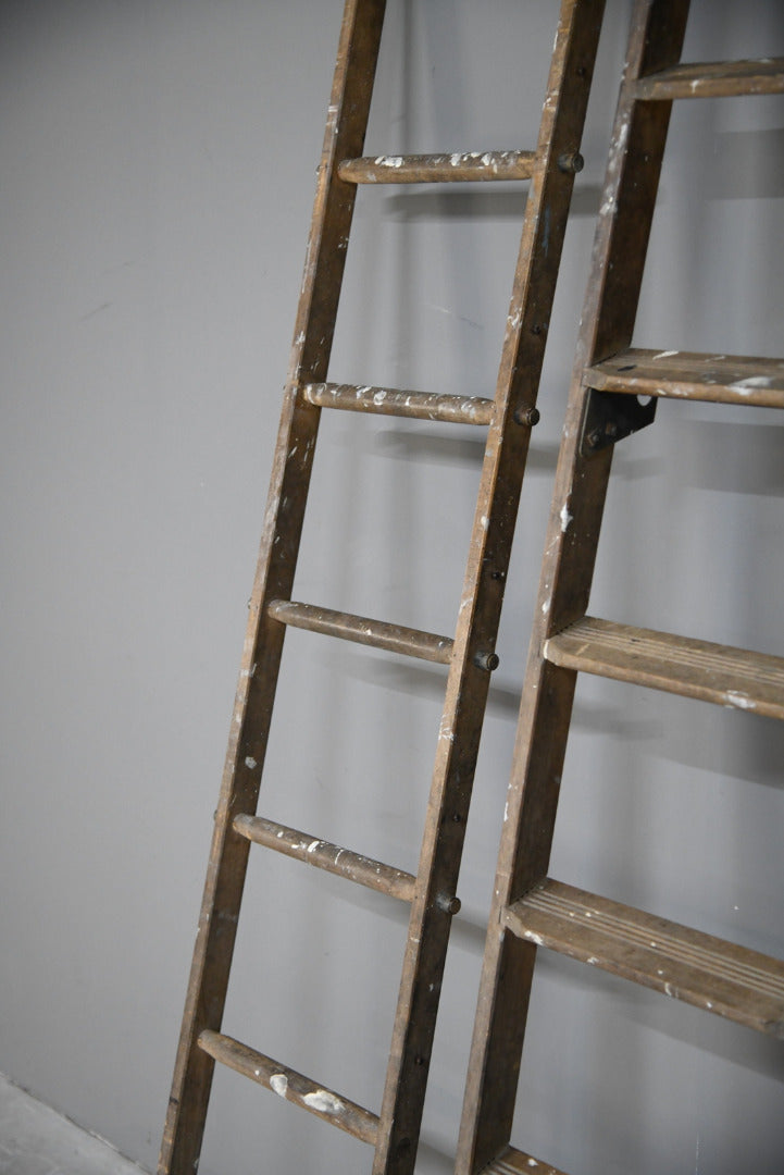 Vintage Wooden Step ladder