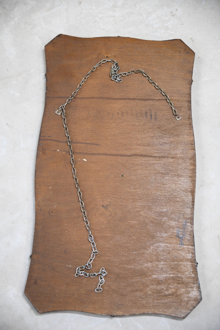 Vintage Frameless Wall Mirror