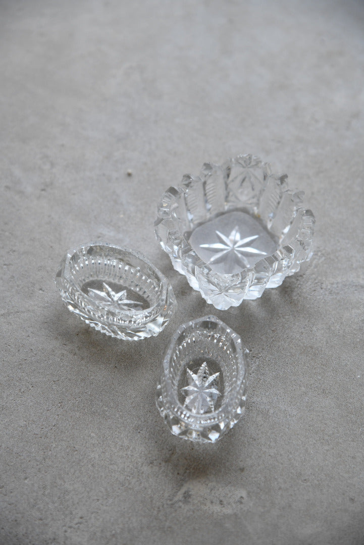 Vintage Glass Table Salts