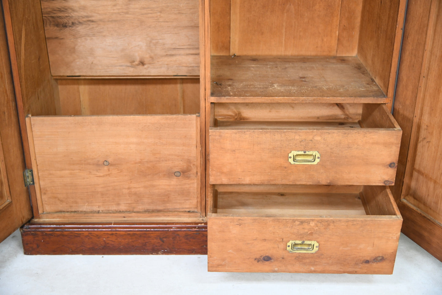 Antique Victorian Double Wardrobe