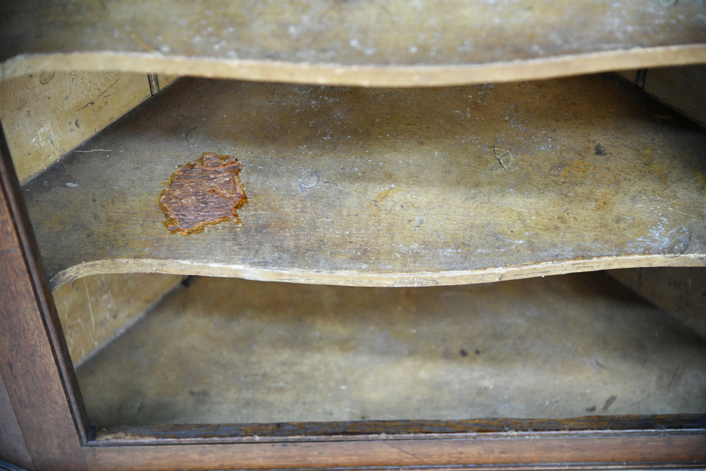 Georgian Oak Corner Cupboard