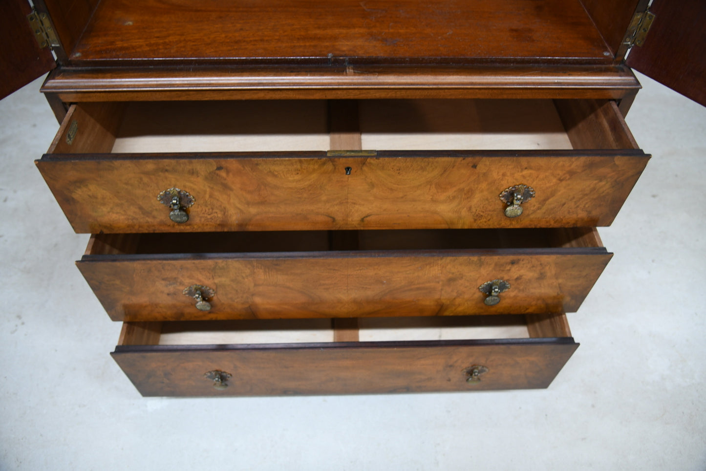 Waring & Gillows Walnut Linen Cupboard