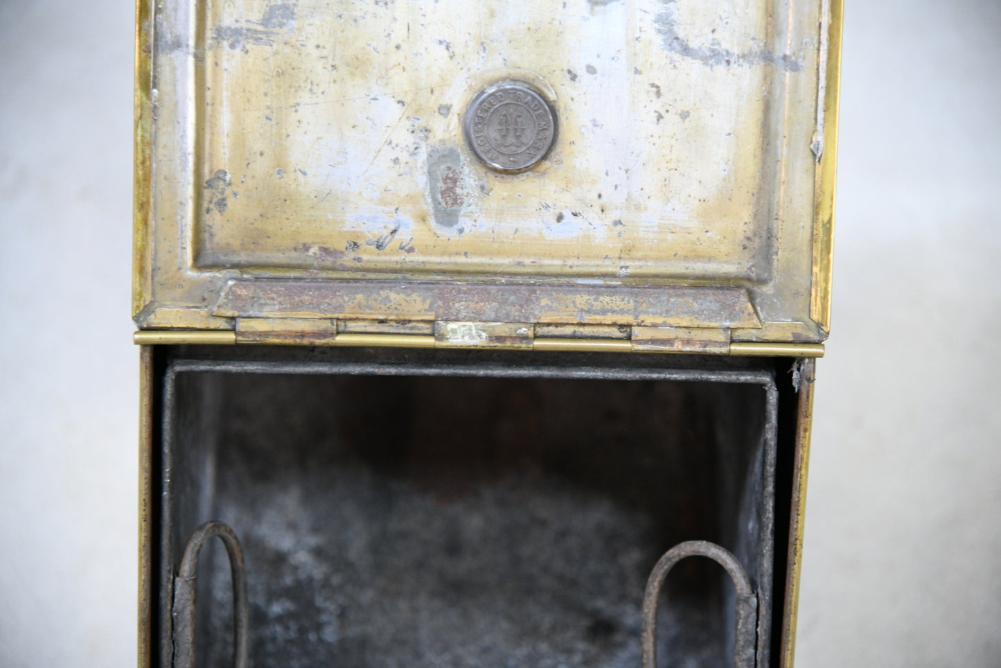 Henry Loveridge Arts & Crafts Brass Coal Scuttle