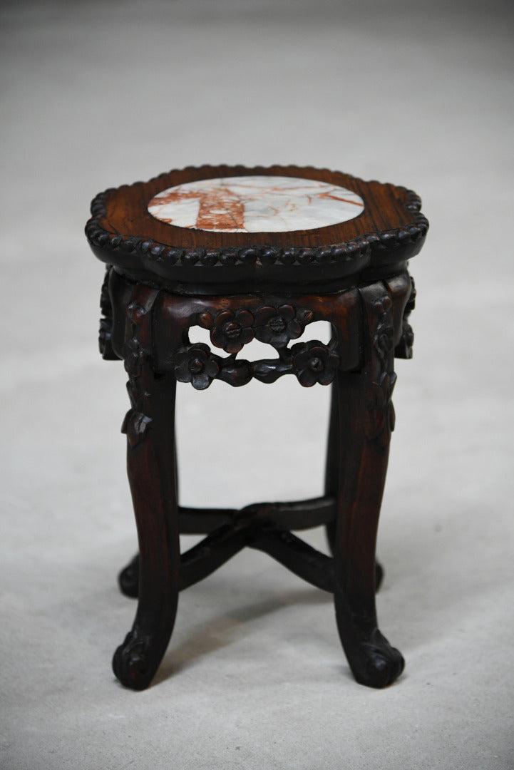 Oriental Marble Top Stand
