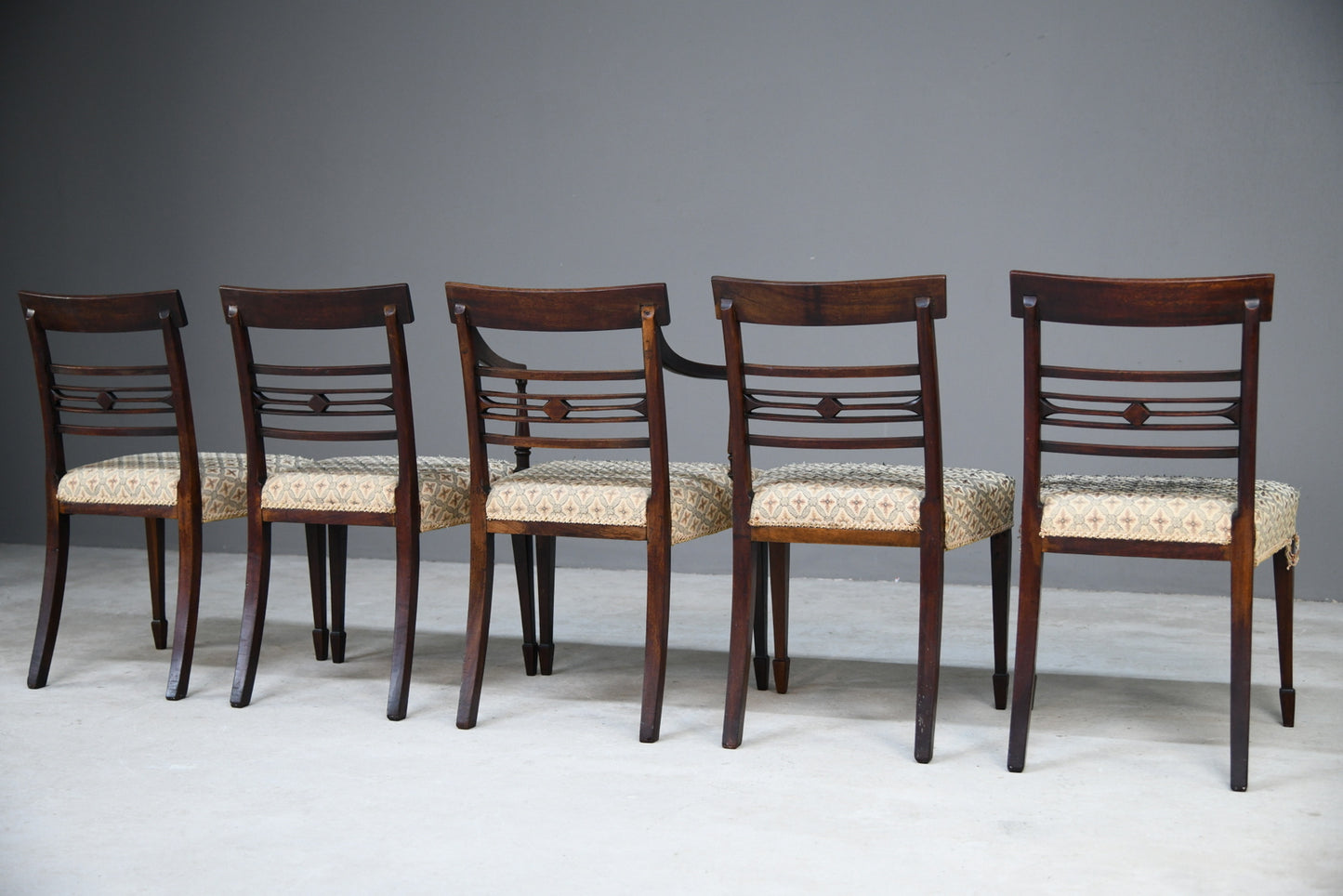 Antique Mahogany Dining Chairs