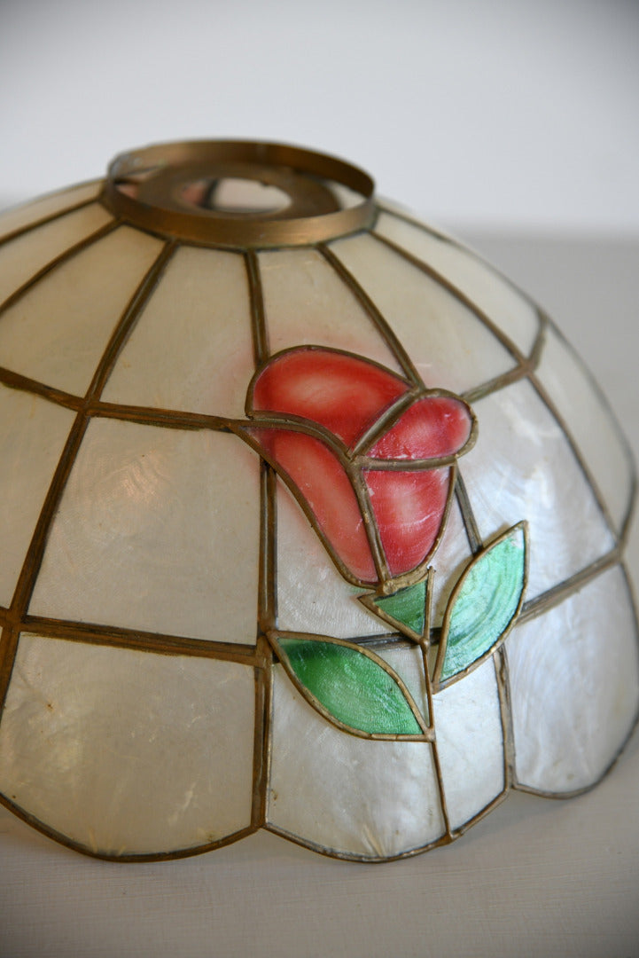 Vintage Capiz Shell Lampshade