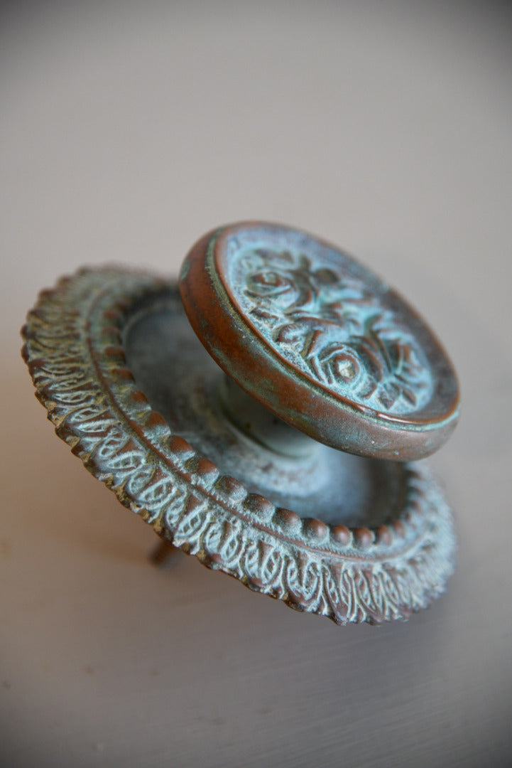 Large Copper Door Handle