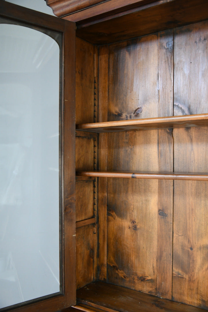Victorian Glazed Bookcase