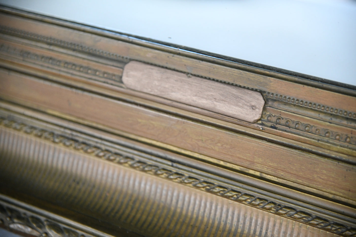 Large Gilt Frame Wall Mirror