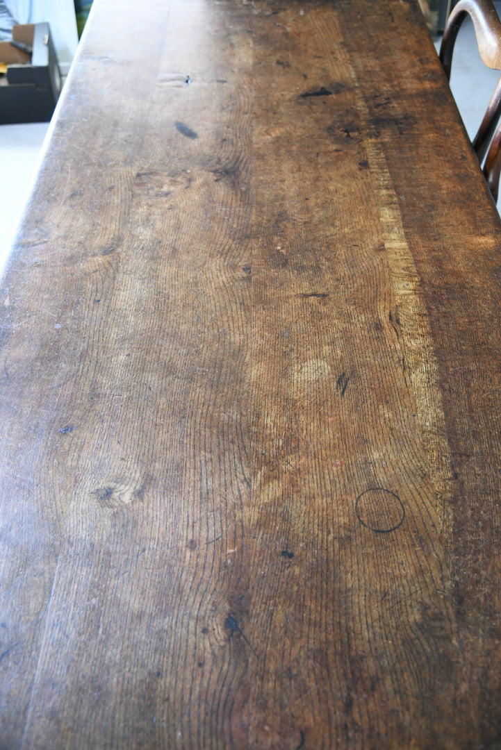 17th Century Style Oak Refectory Dining Kitchen Rustic Country Table