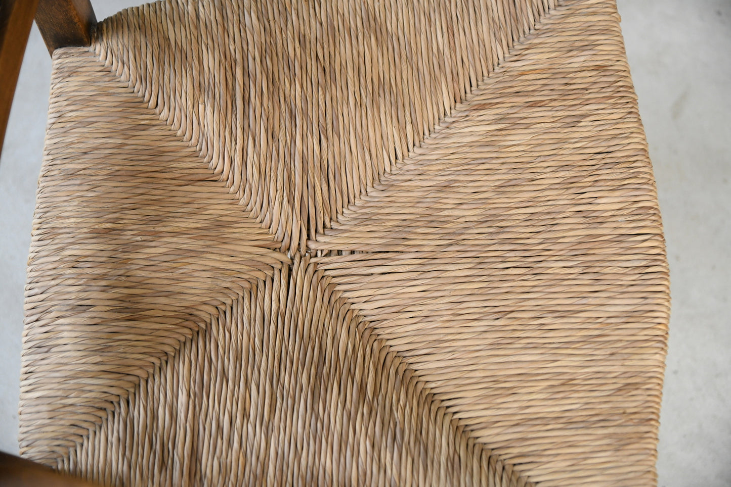 Beech & Rush Arts & Crafts Side Chair