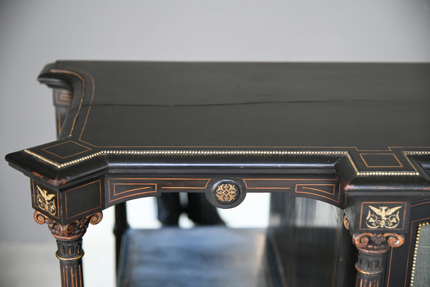 Victorian Ebonised Credenza