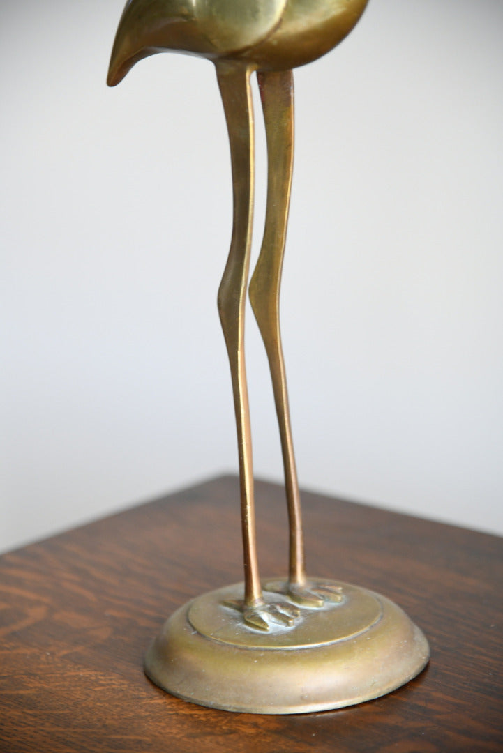 Vintage Brass Crane
