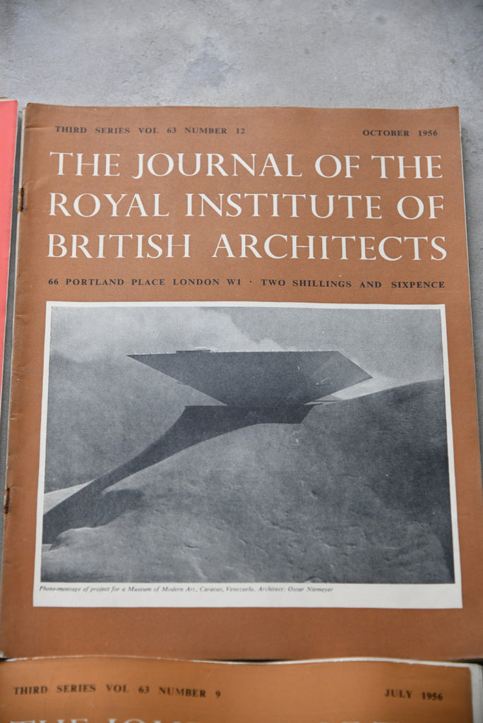 RIBA Journal 12 Issues 1956