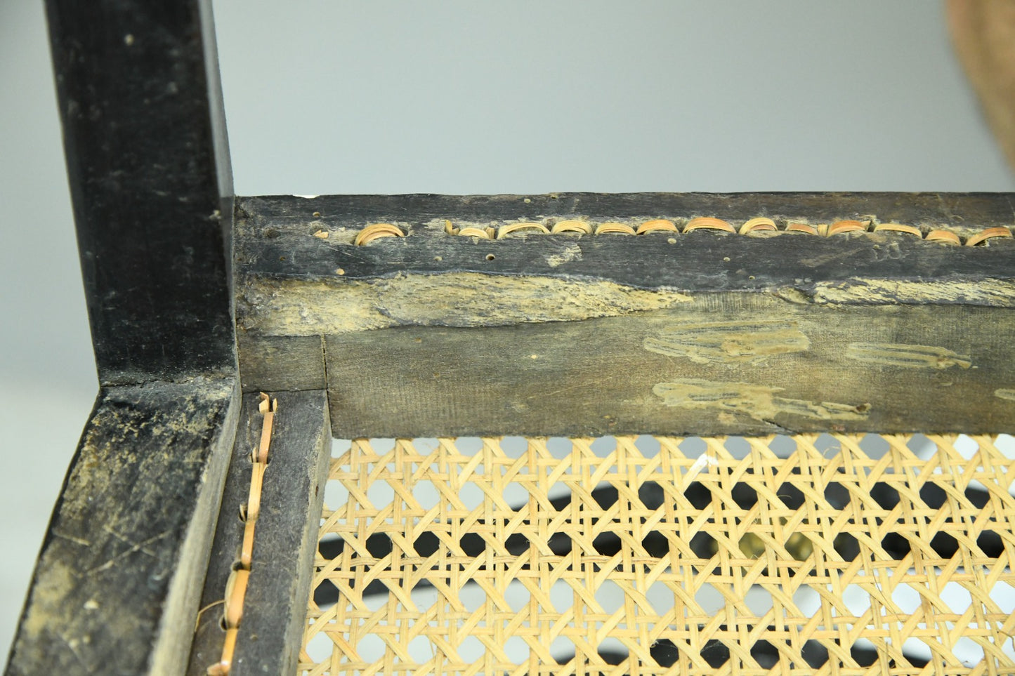 Single Ebonised 19th Century Chair