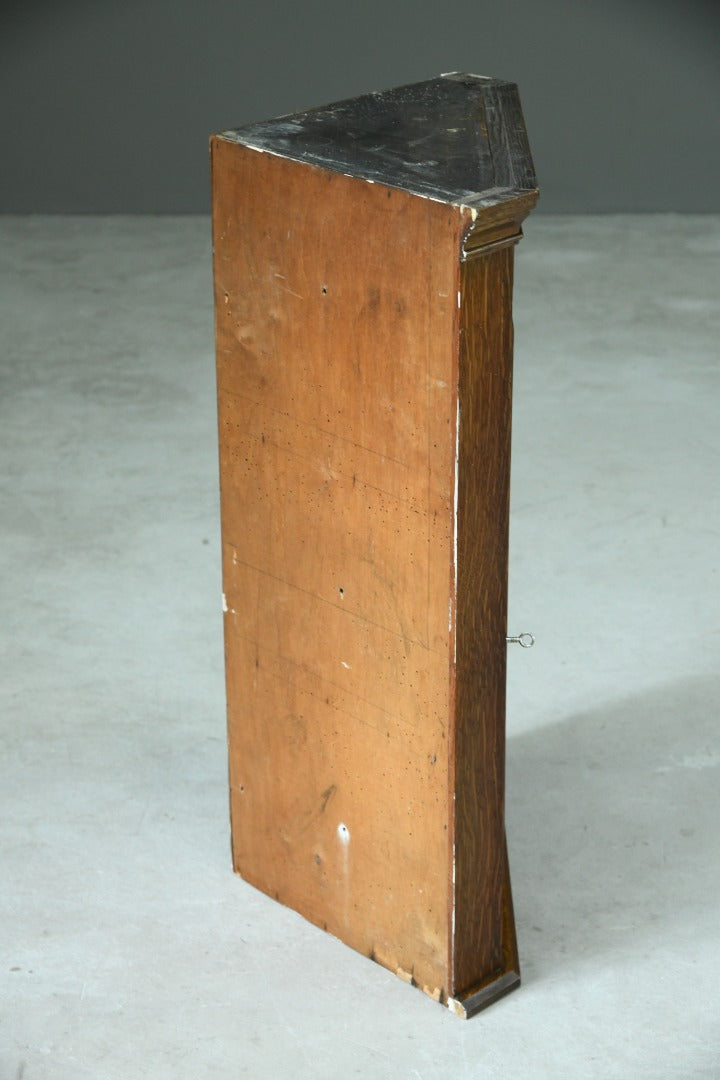 19th Century and Later Oak Corner Cupboard