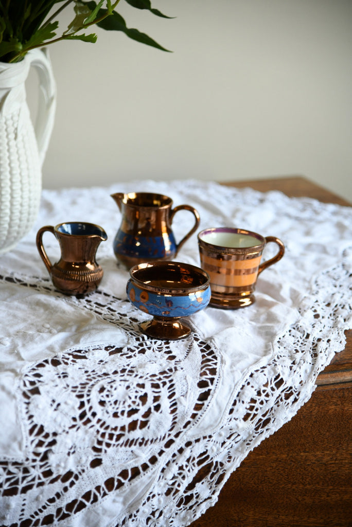 Collection of Lustreware