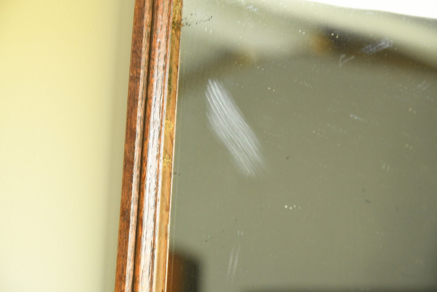 Small Oak Wall Mirror