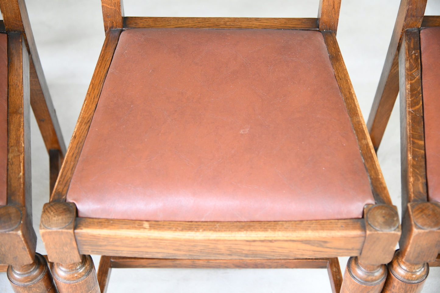 1930s Oak Dining Chairs