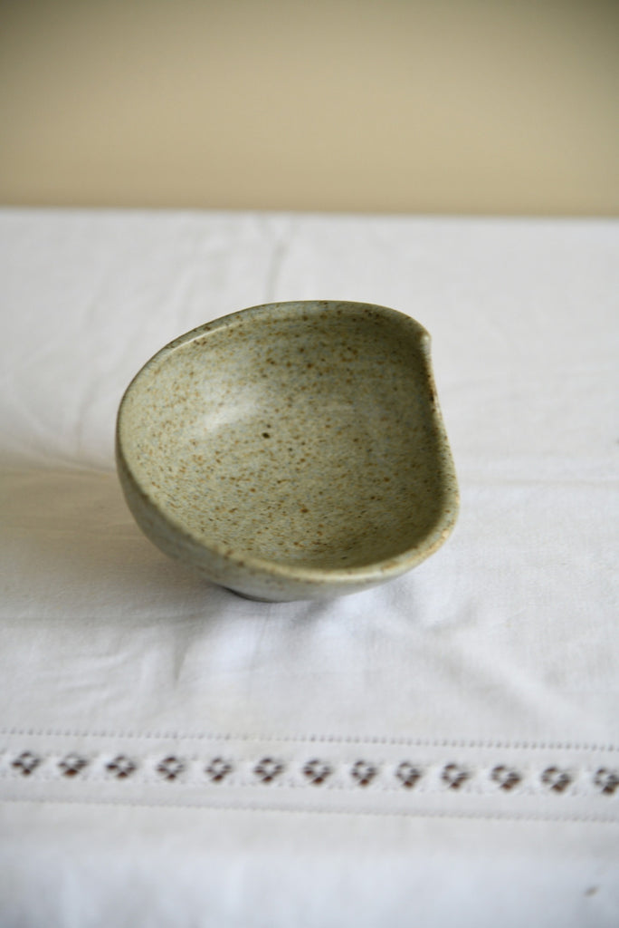 Asymmetrical Pottery Dish