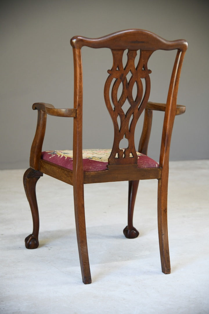 Single Mahogany Carver Chair
