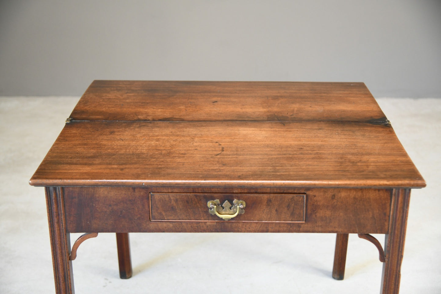 Antique Mahogany Tea Table
