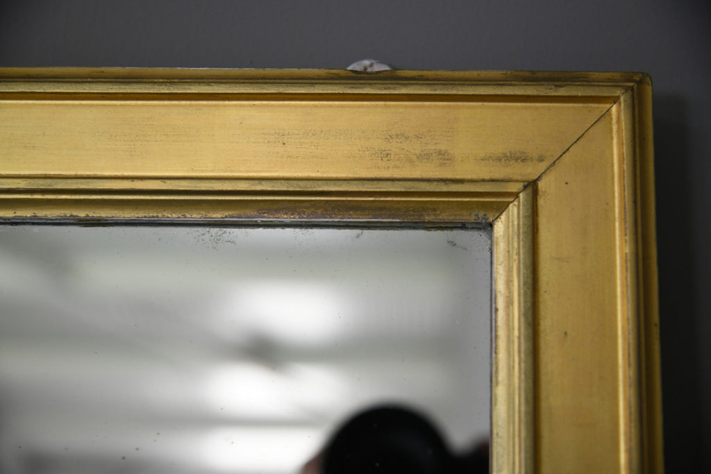 Large Antique Gilt Frame Mirror