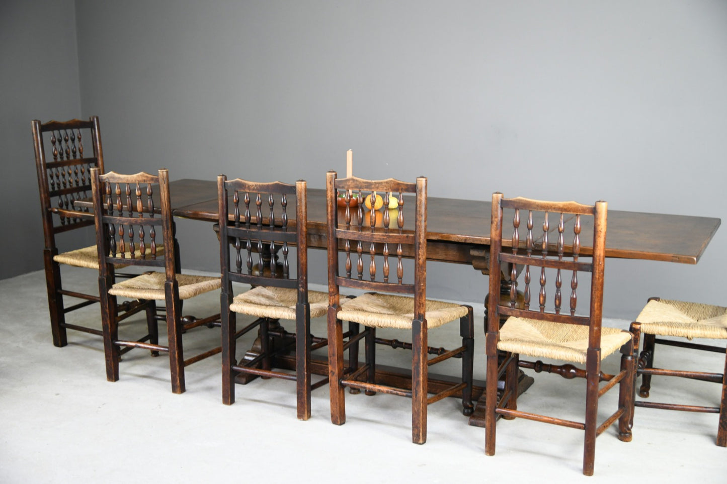 Jacobean Style Oak Dining Table