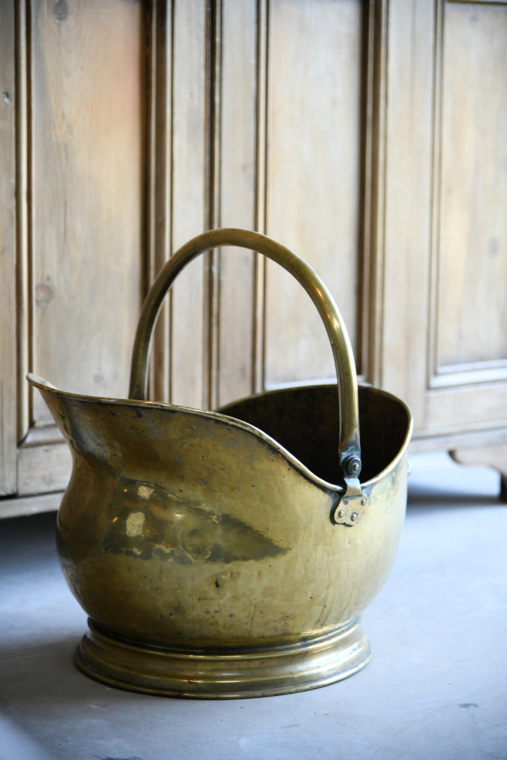 Brass Coal Scuttle