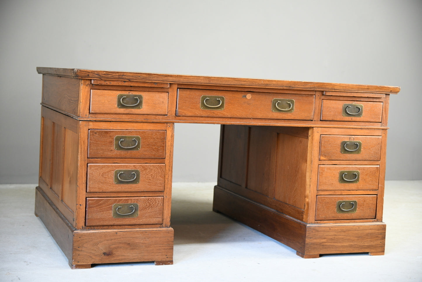 Chinese Hardwood Partners Desk