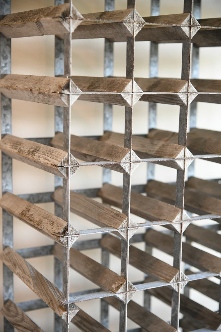 Large Rustic Wine Rack