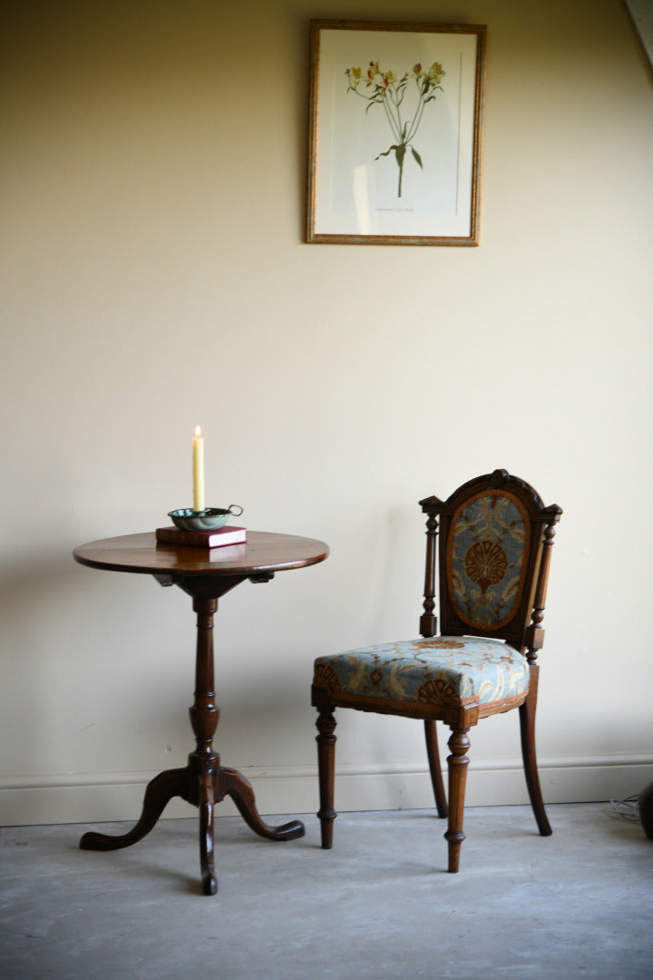 Oak Tripod Occasional Table