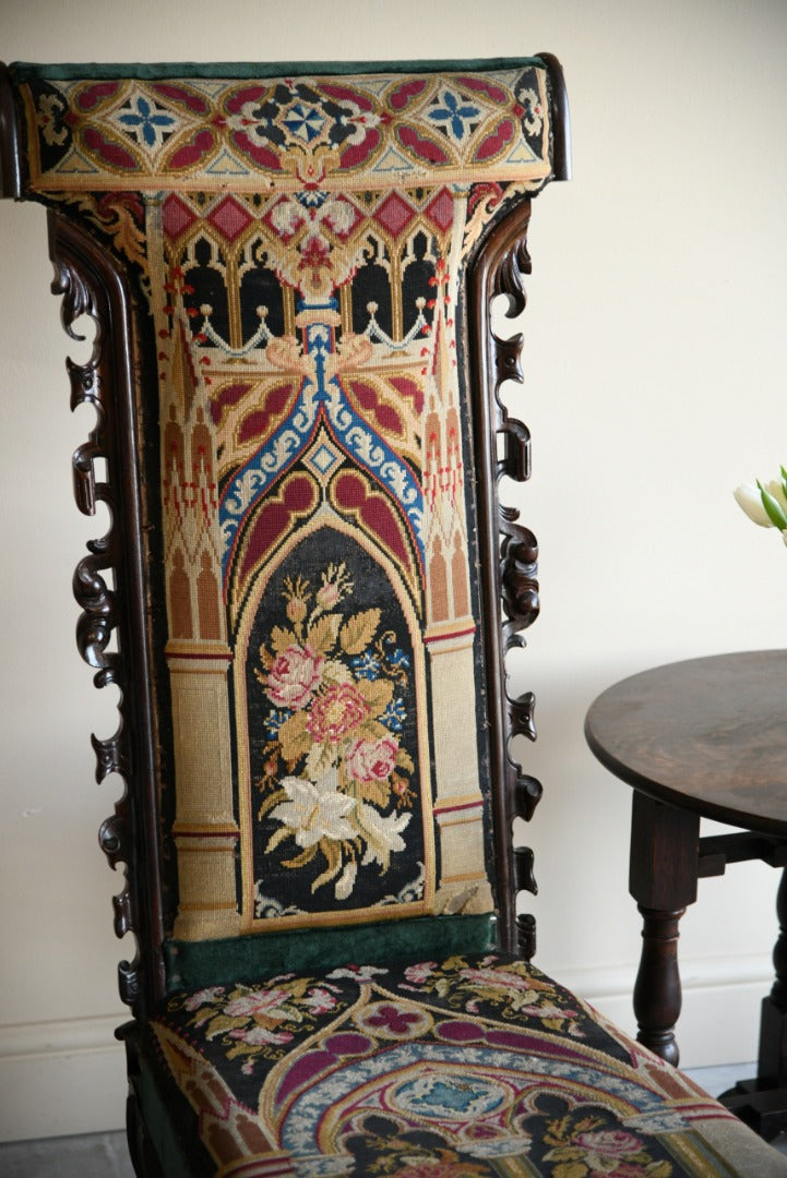 Victorian Gothic Side Chair