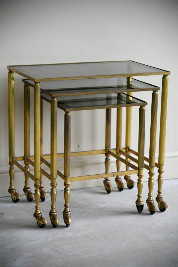 Brass Nest of Tables
