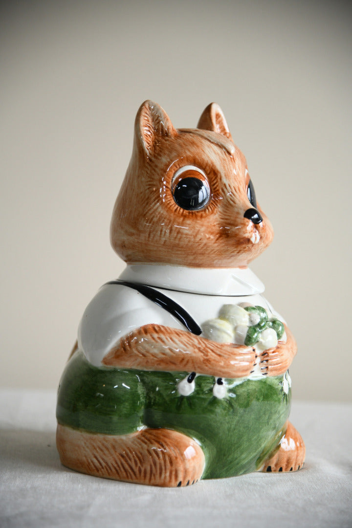 Squirrel Biscuit Barrel