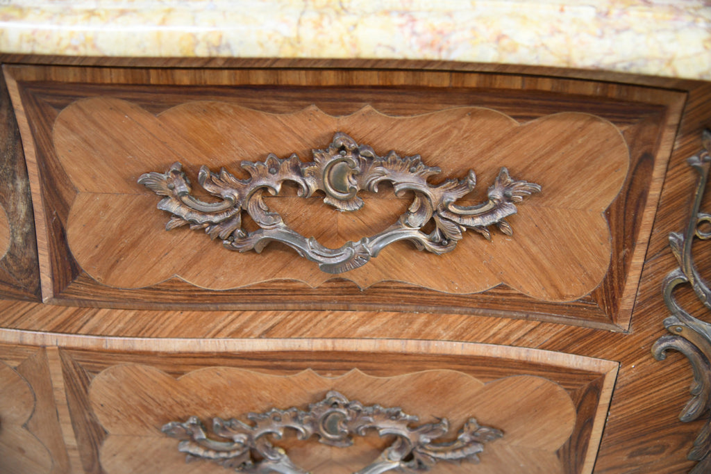 French Marble Chest of Drawers