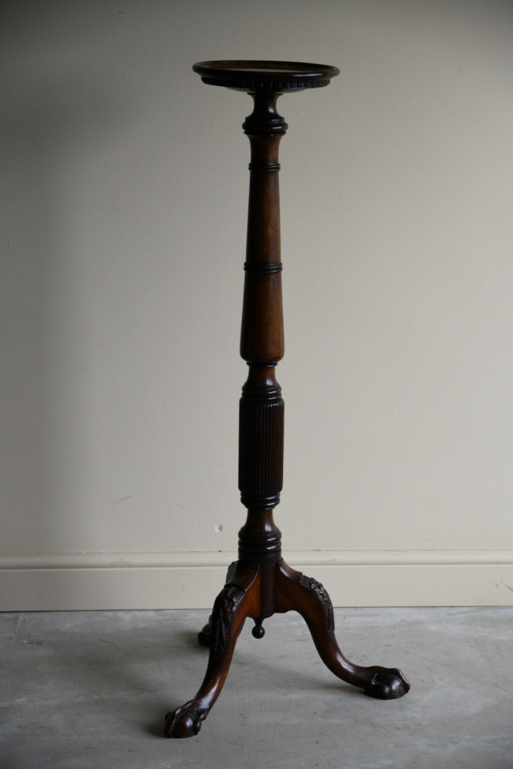 Georgian Style Mahogany Torchere