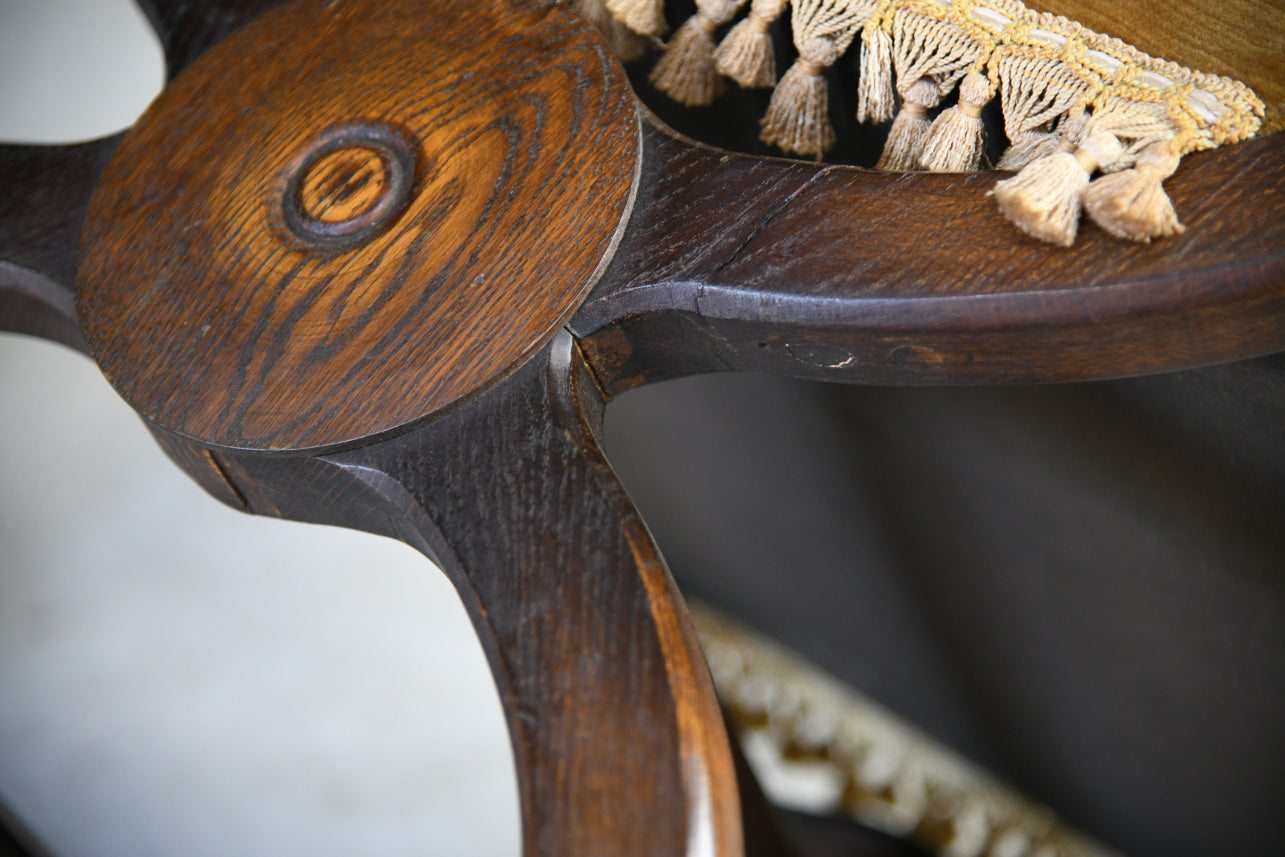 X Frame Throne Style Chair