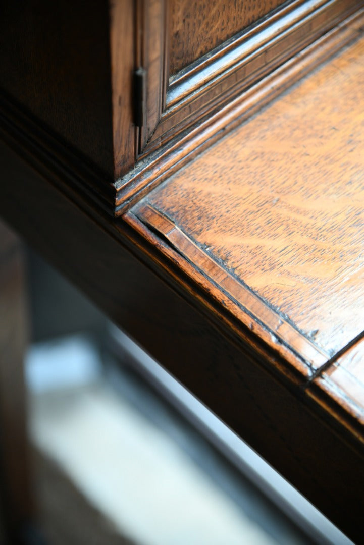 Antique Small Ladies Oak Writing Desk
