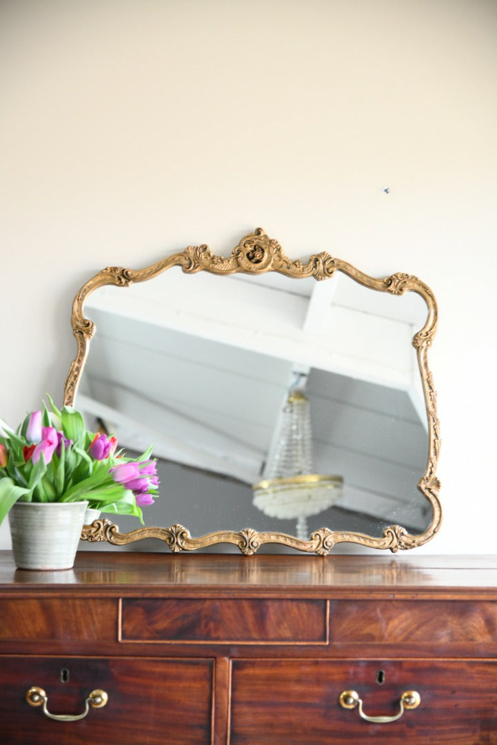 Vintage Ornate Gilt Mirror