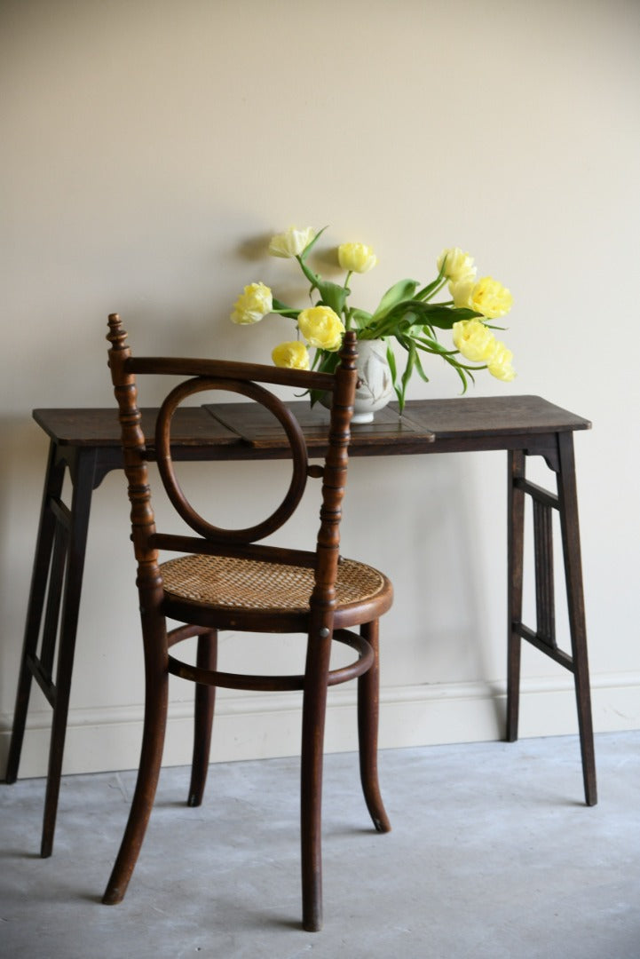 Early 20th Century Oak Reading Table
